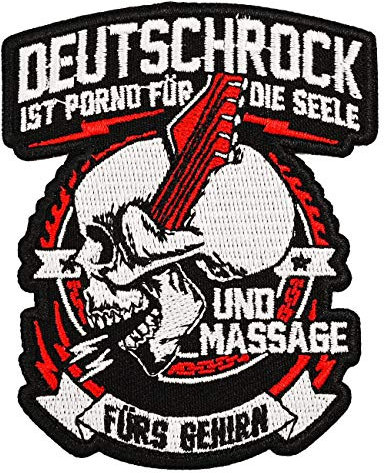 No Fight No Glory Aufnäher Aufbügler Patch Deutschrock Porno für die Seele