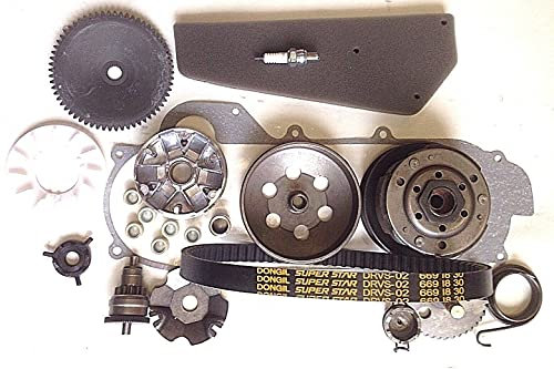 Roller Variomatik + Kupplung + Kickstarter Welle + Zündkerzen 50ccm Motorroller ZNEN Casabike Nova Easy cruiser Alpha Motor