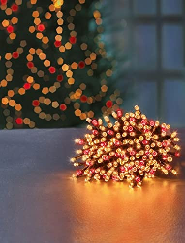 Premier Multi Action Supa Brights 480 LEDs Red/Vintage Gold - LV162172RVG