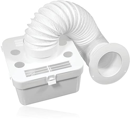 Kit de condensateur pour sèche-linge compatible avec boîte intérieure ventilée Whirlpool de 10,2 cm