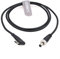 SZRMCC 12V PD Type-C USB C to Locking DC 2.1 2.5 Trigger Power Cable for Atomos Battery Eliminator Shinobi 7 Shogun Connect Video Devices Pix-E7 E5 Monitor (11.8inches/30cm, Straight Locking DC)