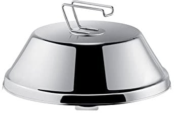 Tescoma 707222, Party Time, Coperchio per Barbecue Portatile, Diametro 30.5 Cm, Acciaio