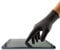 Black Nitrile Disposable Gloves, 100 Count, Latex-Free, Powder-Free Rubber Gloves, Strong and Puncture-Resistant Gloves For Men and Women (Medium, 100)