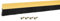 sourcing map Door Brush Bottom Sweep H-Shape Aluminum Alloy Base with 30mm PP Brush for Home, Industrial (900mm L, Golden)