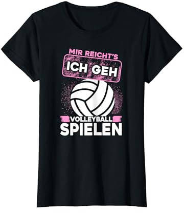 Volleyball Damen Beachvolleyball Mädchen T-Shirt