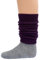 Hirsch Natur, Baby- und Kleinkind Krabbelschoner/Beinstulpen, 100% Wolle (Lila)