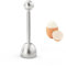 HUATEEN Edelstahl Eieröffner & Eierschneider,Eierköpfer Eierschneider Eier Cutter Eier Schneidegerät 3-in-1 Küchenhelfer Eierköpfer für perfekte Frühstückseier - Rostfreier Eierpiekser & Eierstecher