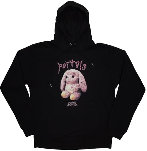Rock Off officially licensed products Melanie Martinez Portals Bunny Pullover Hoodie L Black