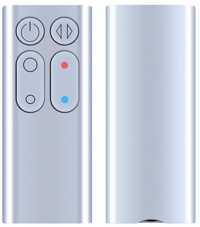 TCNOUMT Tower Fan Replacement Remote Control Compatible with Dyson Air Purifier Fan AM04 AM05 (Silver)