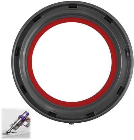 Replacement Parts Dust Bin Sealing Ring – Compatible with Dyson V6 V7 V8 V10 V11 Vacuum Cleaners, Bin Sealing Ring Assembly for Dust Cup Bottom Cover – Essential Accessories for Vacuum Maintenance