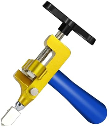 Fliesenschneider, 2 In 1 Keramik Fliesen Cutter Mit Messer Rad Diamant Roller Schneiden Maschine Werkzeuge Werkzeug für Holz, Weichmetall, Kunststoff