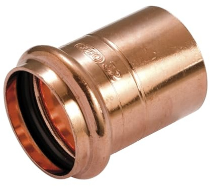 Manchon cuivre à souder joint torique pour vidange MF - 32mm