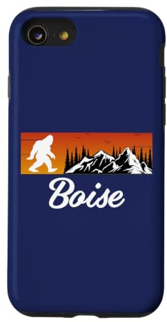 Boise Idaho Bigfoot Coque pour iPhone SE (2020) / 7/8