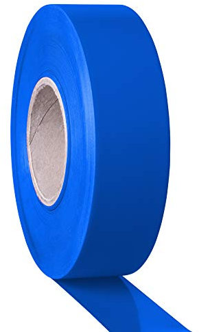 Tarifold Es 197781 – Rolle Boden-Klebeband – Expert Tape (50 mm x 48 m) PVC 350μ – Halten Sie Sicherheitsabstand, Blau