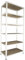Shelf Creations BASIC Schwerlastregal 200x80x30cm weiß 6 Böden Steckregal Kellerregal Lagerregal Werkstattregal Archivregal Haushaltsregal Ordnerregal Metallregal Garagenregal Fachbodenregal