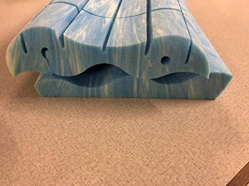 DaMi Wow! super Sonderpreis Nackenkissen Gel Kopfkissen 63x32 cm höhenverstellbar für Seitenschläfer Bauchschläfer Rückenschläfer Stützkissen