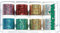 Madeira 8013 Geschenkbox: Metallic:Spectra:8 x 100m: Spulen, multi, 8 stück