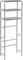 vidaXL Support de Rangement 3 Niveaux de Toilette Etagère de Salle de Bain Meuble de Rangement au-Dessus des Toilettes Etagère de Stockage