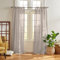 Elrene Home Fashions - Tenda a pannello Vienna per finestra, 132 x 213 cm (1 pannello), grigio chiaro