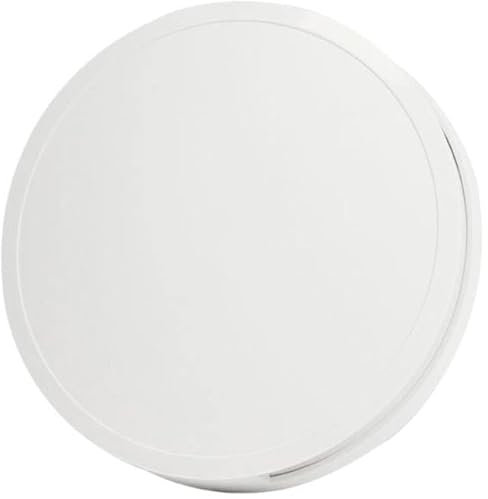 EUROPLAST Diameter 125mm Bathroom Extractor Fan with Timer and Humidistat Round - 5 inch Extractor Fan Bathroom Humidity Sensor with a Front Panel - White Ceiling and Wall Mounted Fan