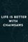Funny Chainsaw Pretty Life Is Better With Chainsaws Graphic Notebook Planner: Chainsaws, Halloween, Thanksgiving, New years, Christmas Gifts for men, women, adults, teens, kids, boys, girls,Do It All