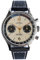 Sugess Chronograph Herrenuhren Möwe ST1901 Mechanisches Uhrwerk Panda Lässig Klassisch Edelstahl Armbanduhren Wasserdicht Leuchtend Uhren mit Lederarmband für Männer Geschenke(38MM Beige nicht Schwan)