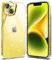 Ringke Air Case Kompatibel mit iPhone 14 Hülle (6.1), Leicht Dünne TPU Glitzer Handyhülle für iPhone 14 6.1 Zoll (2022) - Glitter Clear