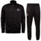 Kappa Jogginganzug Herren in Größe 2XL I Trainingsanzug in Schwarz mit stylischem Logo an Armen & Beinen I Geeignet als Sportanzug, Lounge Wear oder für die Freizeit I Regular Fit