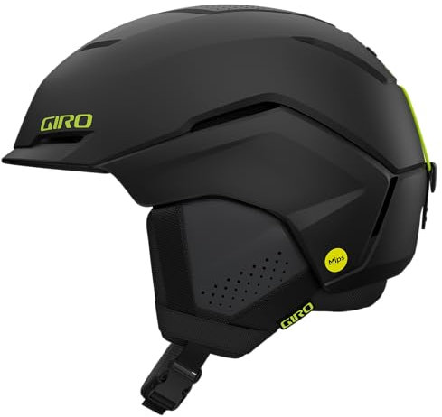 Giro Herren Tenet MIPS Helm, Mattschwarz/Ano-Grün, Medium 55.5-59cm