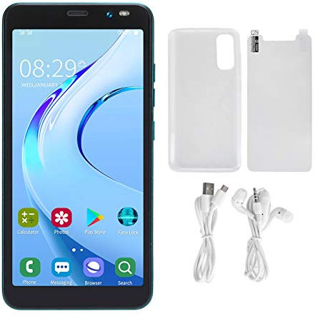 Telefon Entsperrt, LANDVO Rino4 Pro 5.45in Face Unlock Telefone des Standby-Smartphones 512MB 4GB Desbloqueados Dual Cards (Grün)