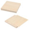 JAPCHET 20 Blatt 200 x 200 x 2 mm quadratische Holzplatten, 20,3 cm Sperrholzplatten, Lindenholzplatten für Handwerk, DIY-Holzmodelle, Malerei