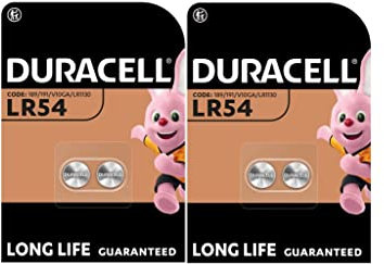 4X Duracell LR54 LR1130 V10GA 189 191 (2 Blister Da 2 batterie) 4 Pile
