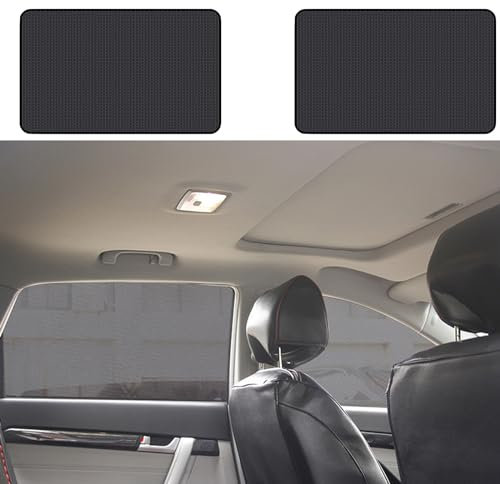 Sonnenschutz fürs Auto Vorhang, 2 Stück Sonnenblende Auto Netz, Magnetisch Sonnenschutz Vorhang, Sonnenschutz Auto, UV Schutz Autofenster Sonnenschutz, Universal Sonnenblende Seitenscheibe