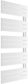 Badheizkörper Dalia, einseitig offen, 50 mm Seitenanschluß (Weiß, 1430 mm x 600 mm)