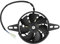Tonysa Ventola di Raffreddamento per Radiatore Moto, Ventola Elettrica Ad Alta Efficienza da 12 V per Moto Quad ATV 150-250, Design Compatto, con Prestazioni di Raffreddamento