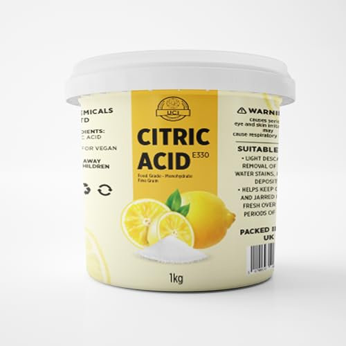 Citric Acid Food Grade Bath Bomb, Cleaning Descaling, Food preservation 1 kg
