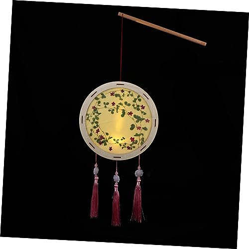 Vaguelly Holz Laterne Diy Bastelset Zur Laterne Herstellung Material Materialset Für Handarbeit Festivallaterne Anhänger Zur Dekoration