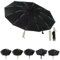 CAPASTEC 1 Set Umgekehrter Regenschirm mit Abdeckung, Faltbarer Invertierter Regenschirm, Beige