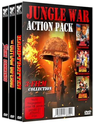 JUNGLE WAR ACTION PACK - 3 FILME