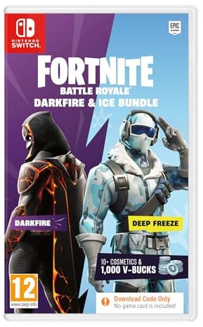 Fortnite – Darkfire & Ice Bundle (Download Code in Box) - Switch
