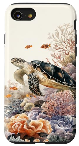 Watercolor Turtle Case for iPhone SE (2020) / 7/8