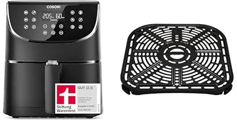 COSORI CP158- AF Heißluftfritteuse Airfryer, 11-in-1 Air Fryer XXL 5,5 L und COSORI CP158- AF Heißluftfritteuse Original Ersatzbackblech