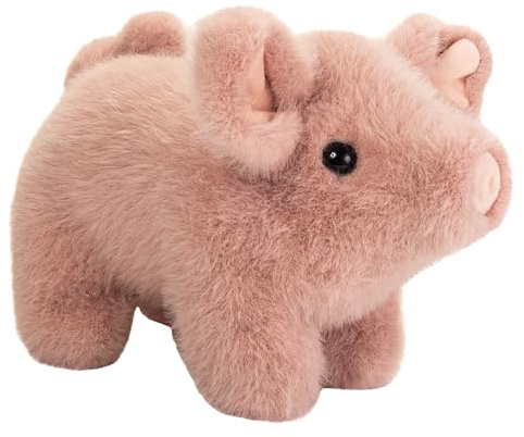 Teddy Hermann 93024 Schwein Stella stehend 23 cm, Kuscheltier