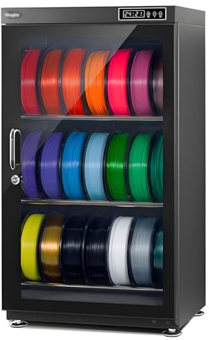 Caja secadora de almacenamiento de filamento para impresora 3D con deshumidificador para uso doméstico y estudio