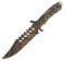 G8DS® Fahrtenmesser Camo King 10,5 inkl. Etui Outdoormesser Camping Survival
