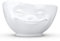 FIFTYEIGHT PRODUCTS / Tassen / Schale „Grinsend (Porzellan, 1000ml, weiß, Made in Germany)