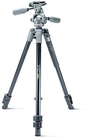 Vanguard VEO 2 Pro 233APV Photo/Video Tripod with Innovative 3-Way Pan-Head, Black, 20 cm