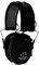 Walker's Razor Digital X-TRM - Orejeras electrónicas con protección auditiva para pistola de caza que mejora el sonido, con almohadillas de gel y diadema de malla, 2 pilas AAA incluidas, color negro