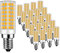 MAYCOLOR E14 9W Energiesparlampe 9W Ersetzt 75W, 750 Lumen, Warmweiß 3000K, Leuchtmittel E14 9W Ideal für Kronleuchte Wandlampe Tischlampe Nicht-dimmbar 20er Pack