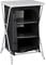 7H SEVEN HOUSE Armario Cocina Plegable para Camping Negro 60,5x61x91cm 7house